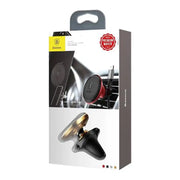 Cumpara acum Baseus Magnetic Air Vent Car Mount Holder cu clip de cablu Gold de la Mesterul Minune