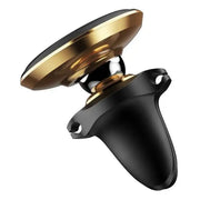 Cumpara acum Baseus Magnetic Air Vent Car Mount Holder cu clip de cablu Gold de la Mesterul Minune