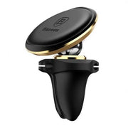 Cumpara acum Baseus Magnetic Air Vent Car Mount Holder cu clip de cablu Gold de la Mesterul Minune