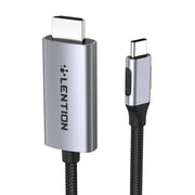 Cumpara acum Lention CU707 USB-C la HDMI 2.0 cablu, 4K60Hz, 1Gbps, 3m (gri) de la Mesterul Minune