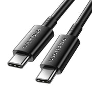 Cumpara acum Cablu de încărcare rapidă Rocoren USB-C către USB-C Simples Series 100W, 1m (negru) de la Mesterul Minune