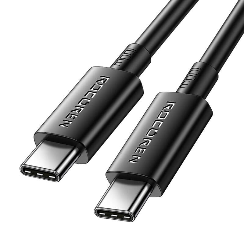 Cumpara acum Cablu de încărcare rapidă Rocoren USB-C către USB-C Simples Series 100W, 2m (negru) de la Mesterul Minune