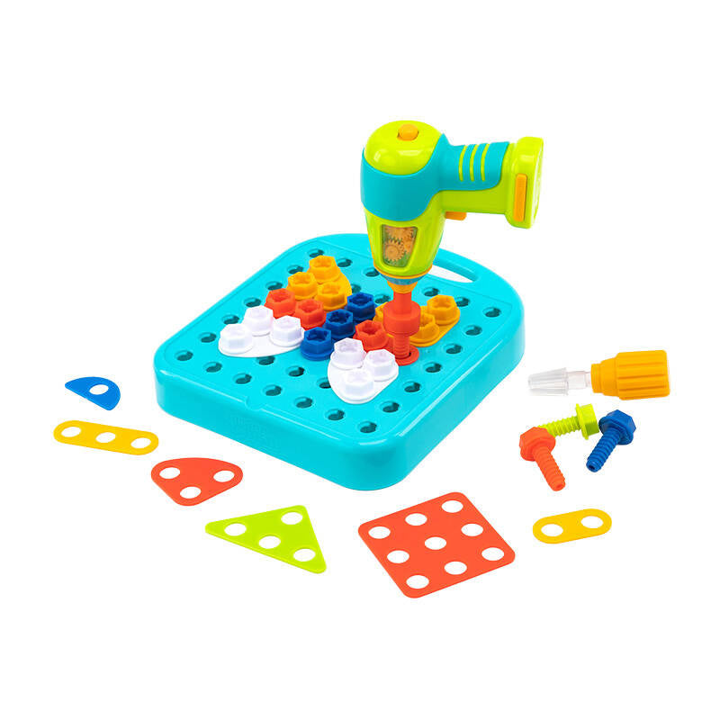 Cumpara acum Resurse de învățare Resurse de învățare burghiu de jucărie cu kit de construcție EI-4107 de la Mesterul Minune