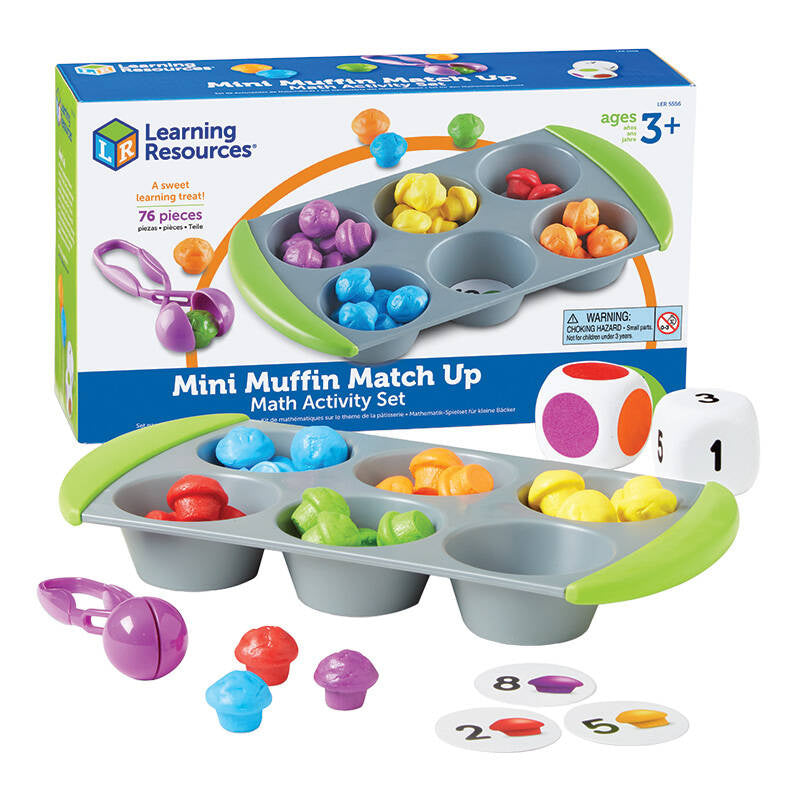 Cumpara acum Mini Muffin Learning Resources set de matematică LER 5556 de la Mesterul Minune