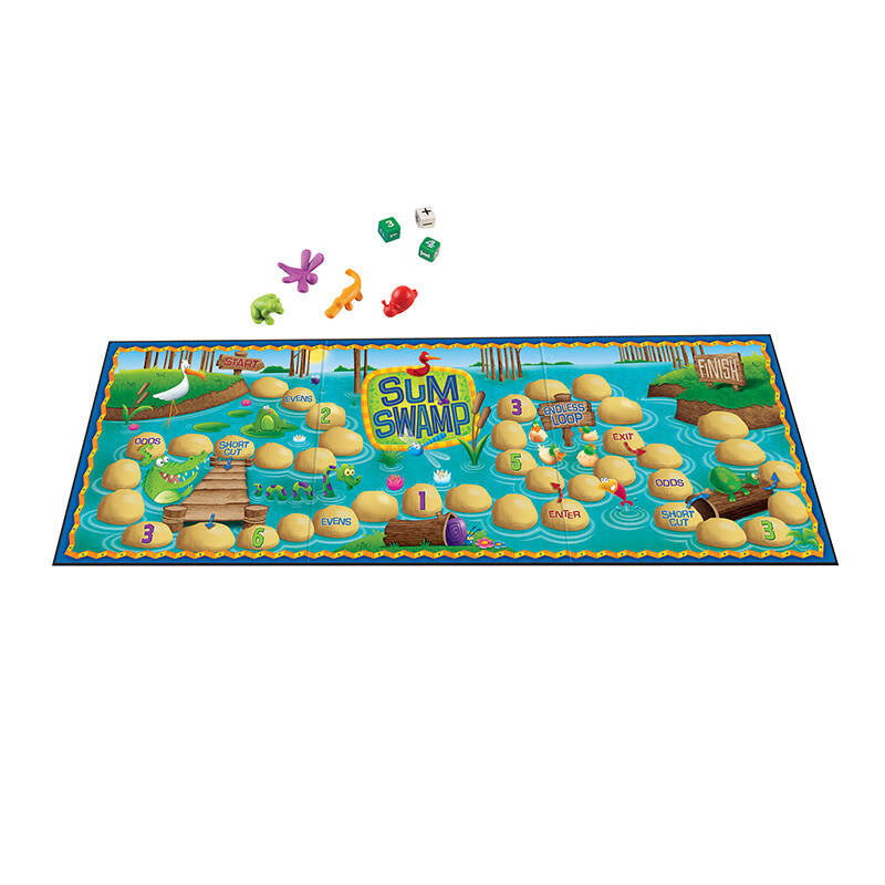 Cumpara acum Sum Swamp Addition & Subtraction Game Learning Resources LER 5052 de la Mesterul Minune