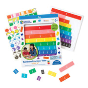 Cumpara acum Rainbow Fraction Tiles cu tăviță Learning Resources LER 0615 de la Mesterul Minune