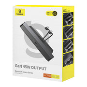 Cumpara acum Hub Baseus T-Space cu cabluri USB-C la fulger pentru mașini Tesla (negru) de la Mesterul Minune