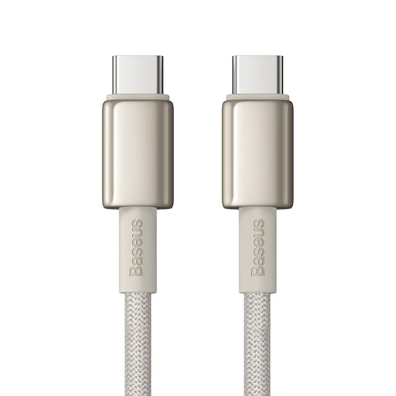 Cumpara acum Cablu USB-C do USB-C Baseus Tungsten Gold, 100W, 1m (złoty) de la Mesterul Minune