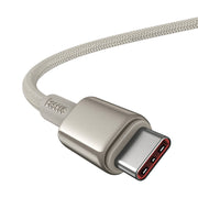 Cumpara acum Cablu USB-C do USB-C Baseus Tungsten Gold, 100W, 1m (złoty) de la Mesterul Minune