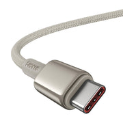 Cumpara acum Cablu USB-C do USB-C Baseus Tungsten Gold, 100W, 2m (złoty) de la Mesterul Minune