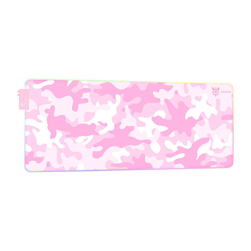 Cumpara acum ONIKUMA MP005 RGB Mousepad (Pink) de la Mesterul Minune