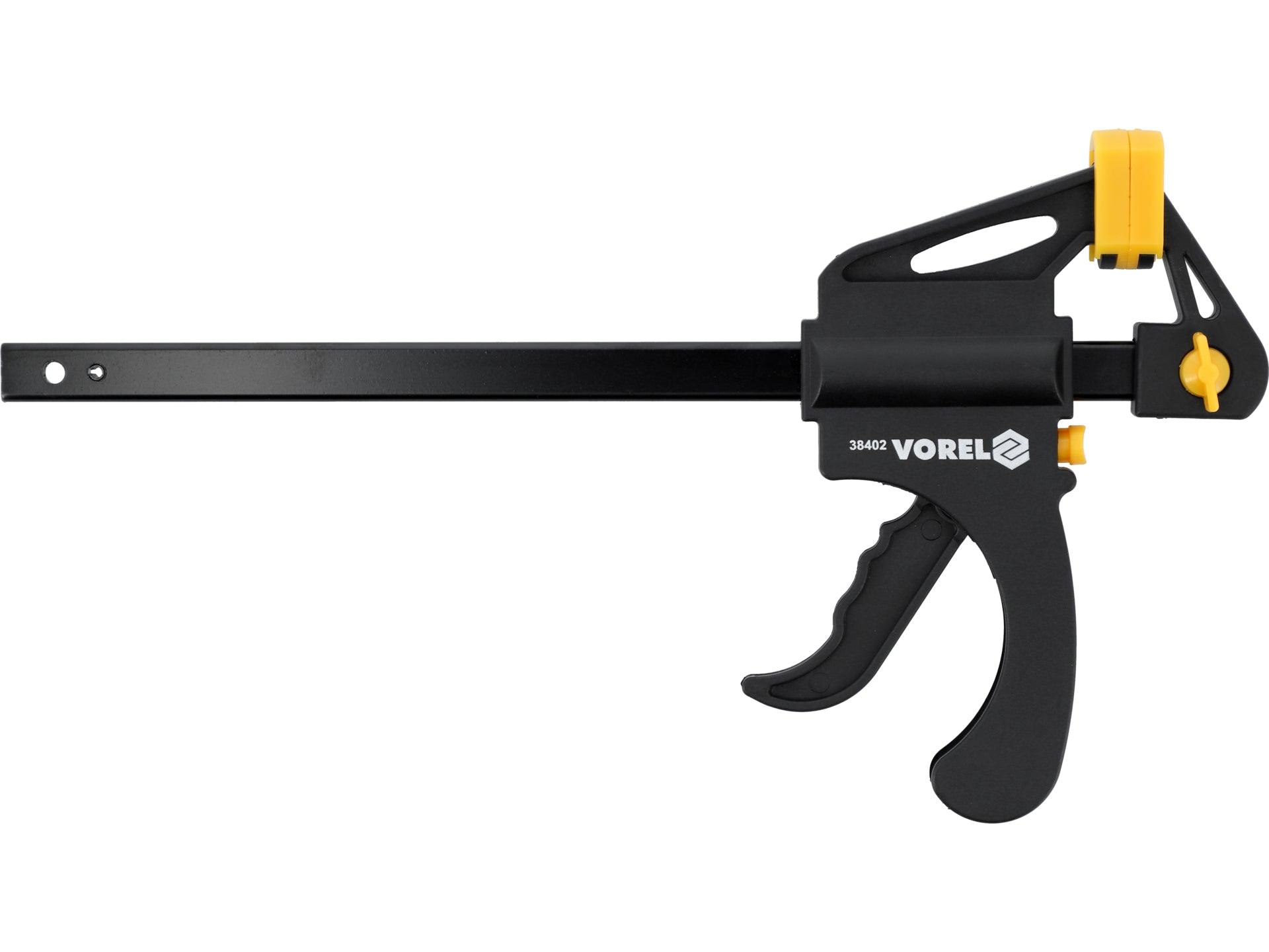 PRESĂ TÂMPLĂRIE CU STRÂNGERE RAPIDĂ 200MM VOREL 38402