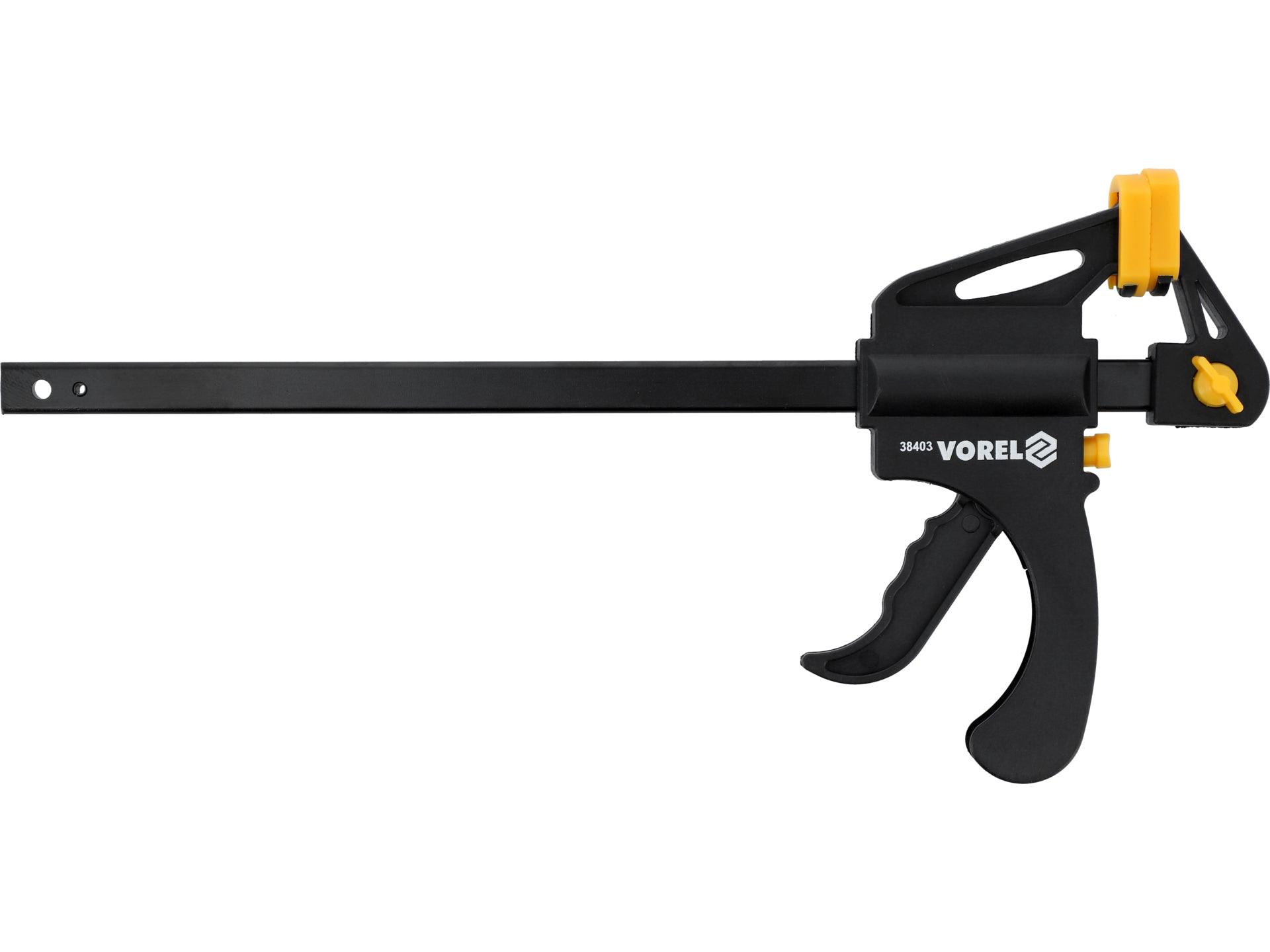 PRESĂ TÂMPLĂRIE CU STRÂNGERE RAPIDĂ 250MM VOREL 38403