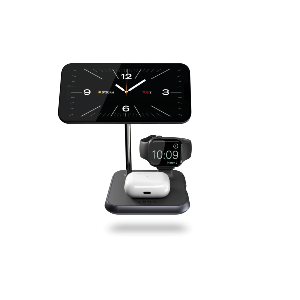 Cumpara Incarcator telefon wireless, Zens, Magnetic, Negru de la Mesterul Minune