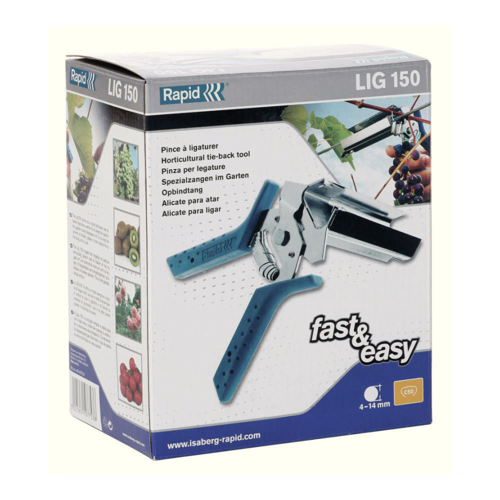 Rapid 40107753, cleste pentru vita de vie PRO LIG150, functional cu inele C50, 4-14mm