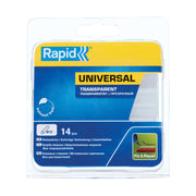 Cumpara acum set 14 batoane de adeziv, universale, transparente, 12 x 94 mm, Rapid de la Mesterul Minune