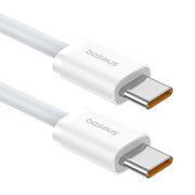 Cumpara acum Cablu de încărcare rapidă USB-C la USB-C Baseus Superior 2 100W 2m (alb) de la Mesterul Minune