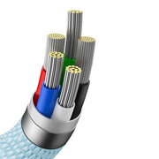 Cumpara acum Baseus Crystal Shine USB-C la iP cablu, 20W, 2m (albastru) de la Mesterul Minune