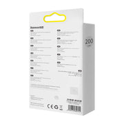 Cumpara acum Baseus Crystal Shine USB-C la iP cablu, 20W, 2m (roz) de la Mesterul Minune