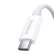 Cumpara acum Cablu USB-C la USB-C Baseus Superior USB4, 240W, 1m (alb) de la Mesterul Minune
