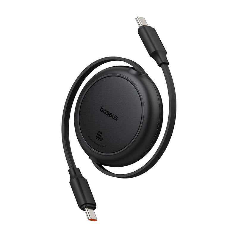 Cumpara acum Baseus Free2Pull Mini USB-C la USB-C cablu USB, 60W, 1, (negru) de la Mesterul Minune