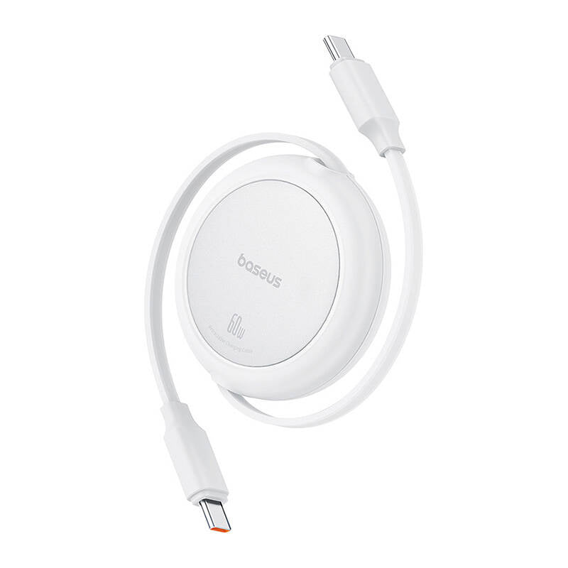 Cumpara acum Baseus Free2Pull Mini USB-C la USB-C cablu USB, 60W, 1, (alb) de la Mesterul Minune