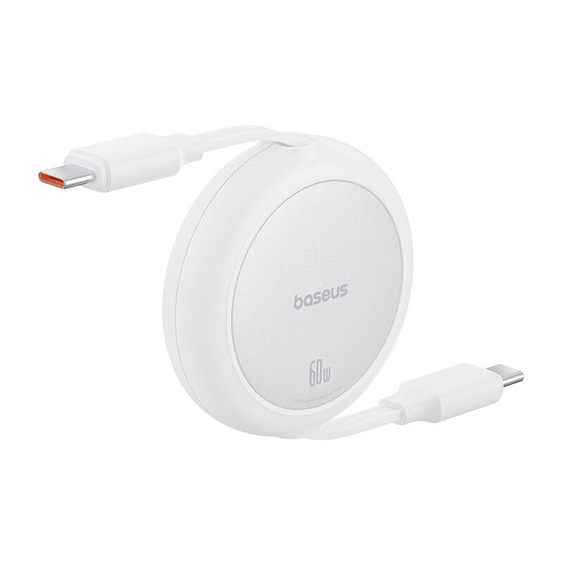 Cumpara acum Baseus Free2Pull Mini USB-C la USB-C cablu USB, 60W, 1, (alb) de la Mesterul Minune