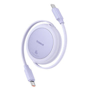 Cumpara acum Baseus Free2Pull Mini USB-C la USB-C 60W cablu USB, 1m (violet) de la Mesterul Minune