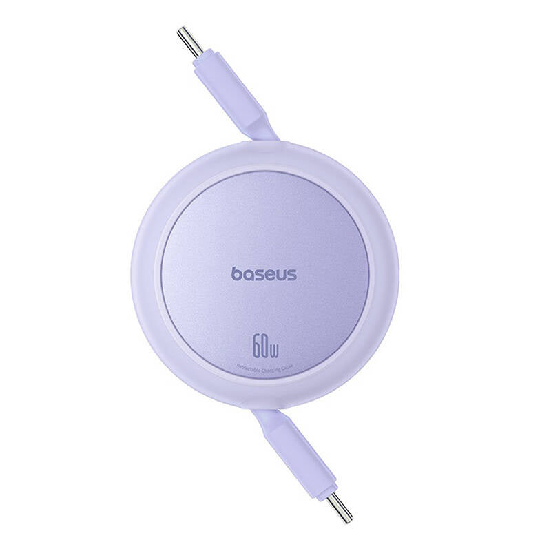 Cumpara acum Baseus Free2Pull Mini USB-C la USB-C 60W cablu USB, 1m (violet) de la Mesterul Minune