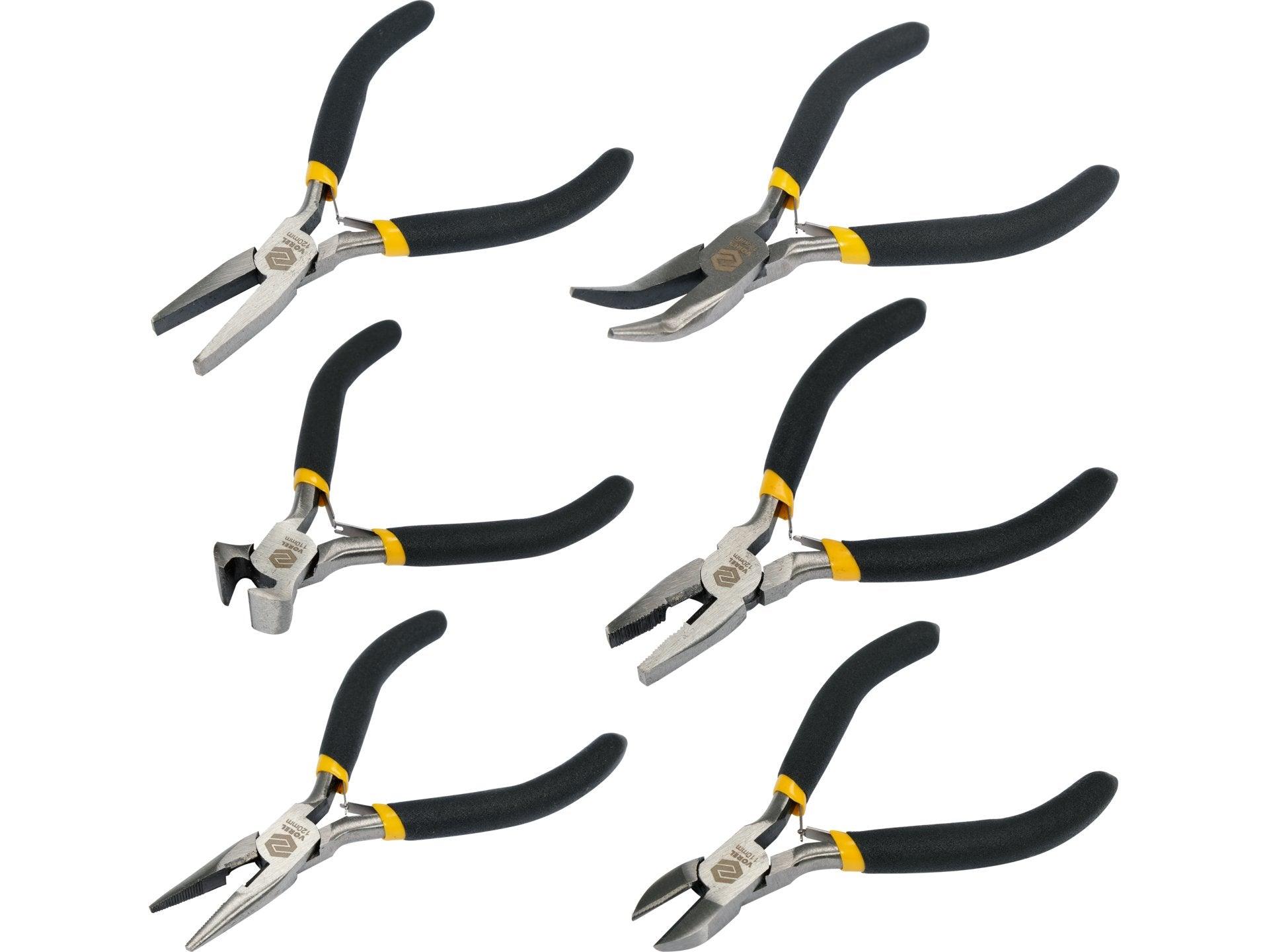 SET 6 CLEȘTI - MECANICĂ FINĂ 125MM VOREL 42309