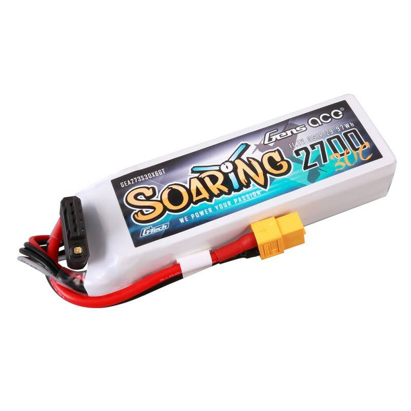 Cumpara acum Akumulator Gens ace G-Tech Soaring 2700mAh 11.1V 30C 3S1P LiPo Batte de la Mesterul Minune
