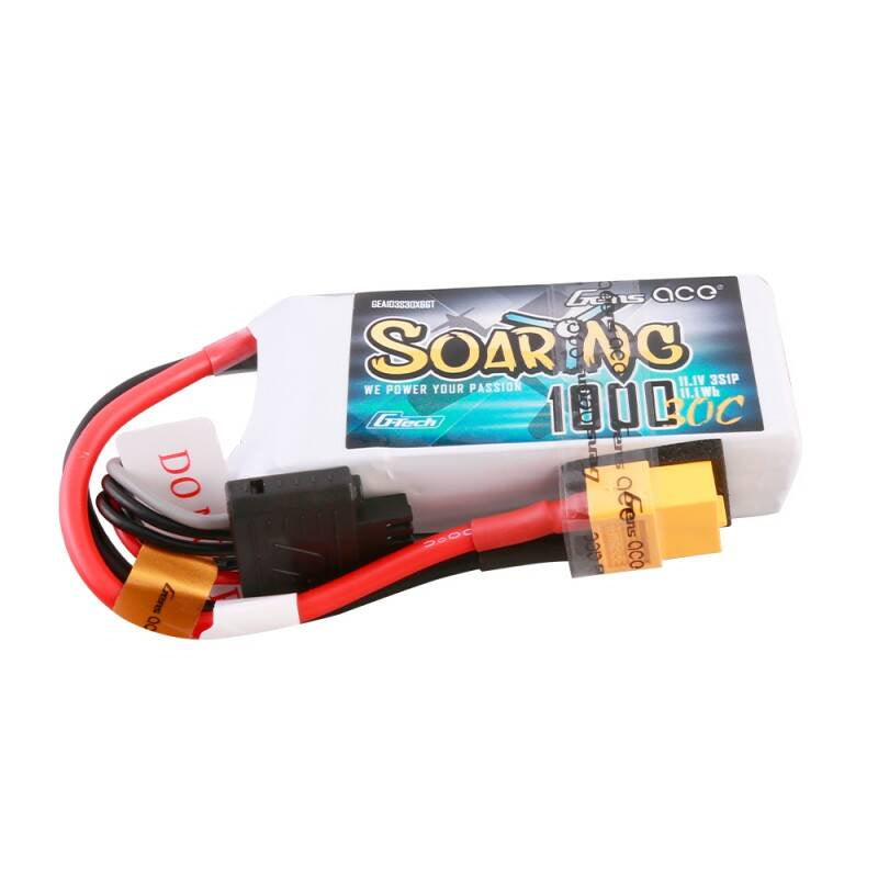 Cumpara acum Akumulator Gens ace G-Tech Soaring 1000mAh 11.1V 30C 3S1P Lipo Batte de la Mesterul Minune