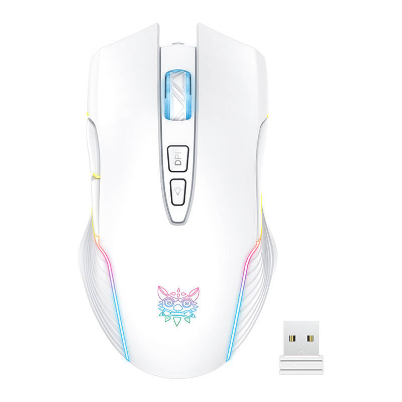 Cumpara acum Onikuma CW905 Mouse de gaming fără fir alb de la Mesterul Minune