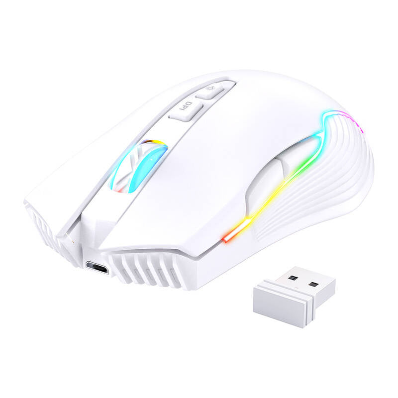 Cumpara acum Onikuma CW905 Mouse de gaming fără fir alb de la Mesterul Minune