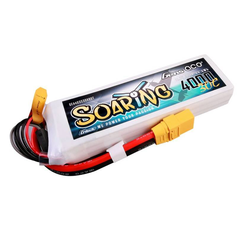 Cumpara acum Akumulator Gens ace G-Tech Soaring 4000mAh 11.1V 30C 3S1P Lipo Batte de la Mesterul Minune