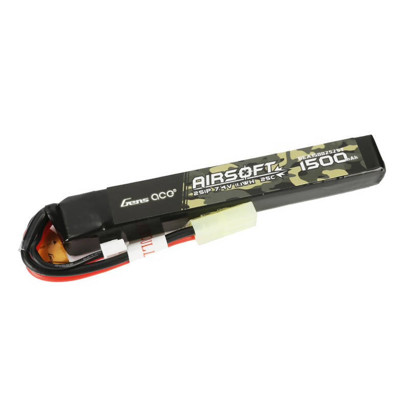 Cumpara acum Gens ace 25C 1500mAh 2S1P 7.4V Airsoft Gun Lipo baterie cu mini Tamiya Plug de la Mesterul Minune