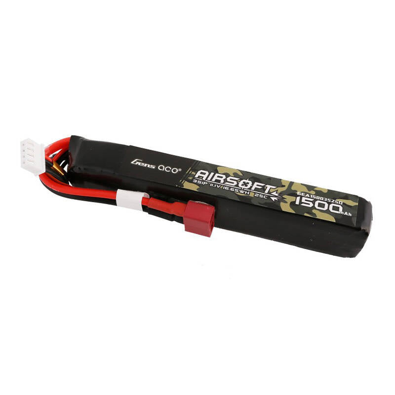 Cumpara acum Gens ace 25C 1500mAh 3S1P 11.1V Airsoft Gun Lipo Battery with T Plug de la Mesterul Minune
