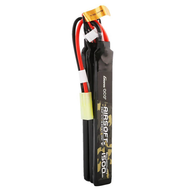 Cumpara acum Gens ace 25C 1500mAh 3S1P 11.1V Nunchuck 3X Airsoft Gun Lipo baterie cu mini Tamiya Plug de la Mesterul Minune