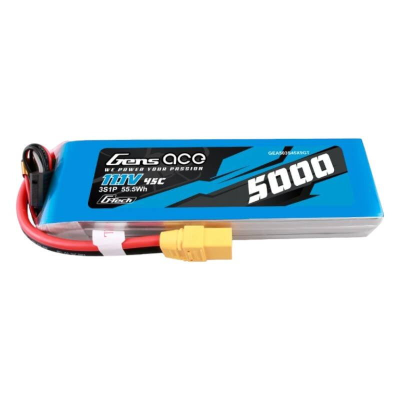 Cumpara acum Baterie lipo Gens ace G-Tech 5000mAh 11.1V 45C 3S1P cu XT90 Plug de la Mesterul Minune