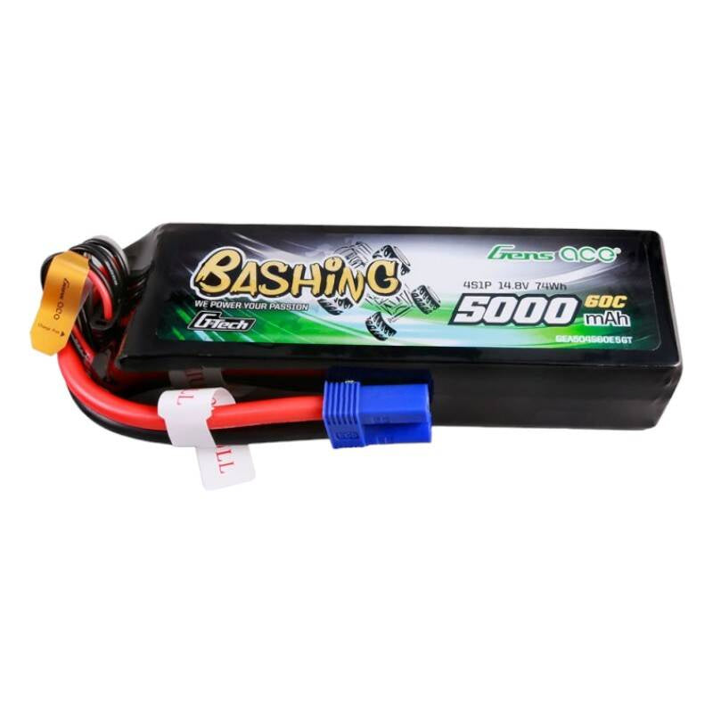 Cumpara acum Gens ace G-Tech 5000mAh 14.8V 4S1P 60C Lipo Battery Pack cu EC5 Plug-Bashing Series de la Mesterul Minune