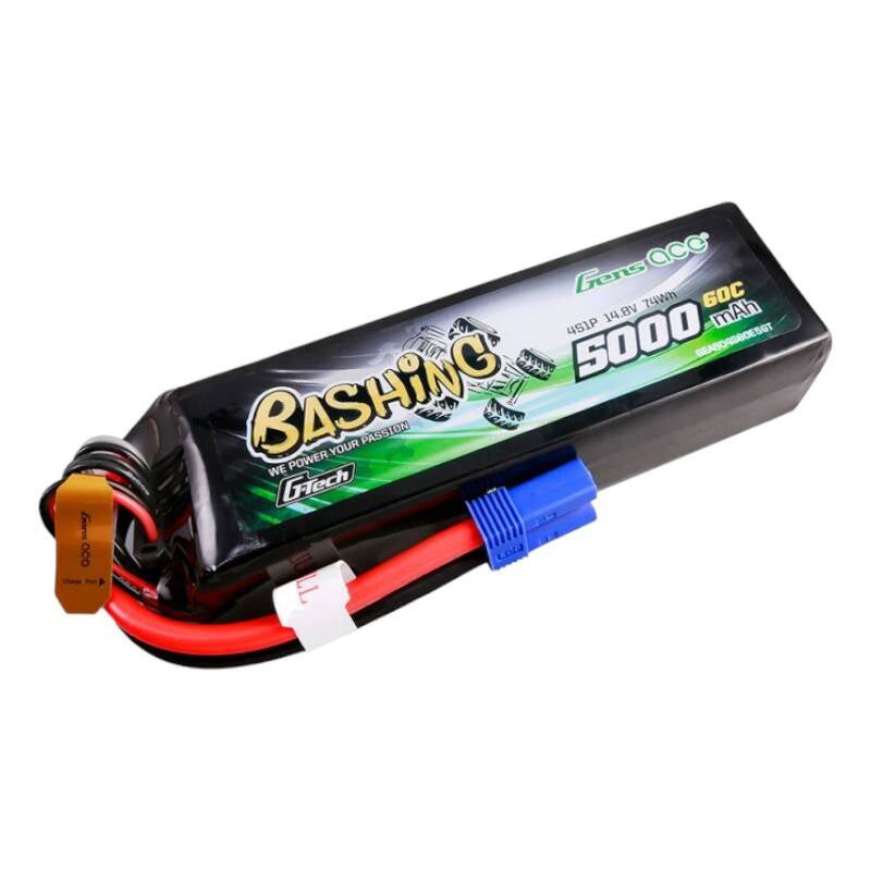 Cumpara acum Gens ace G-Tech 5000mAh 14.8V 4S1P 60C Lipo Battery Pack cu EC5 Plug-Bashing Series de la Mesterul Minune