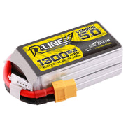 Cumpara acum Tattu R-Line Version 5.0 1300mAh 14.8V 150C 4S1P Lipo Battery Pack cu XT60 Plug de la Mesterul Minune