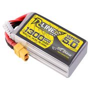 Cumpara acum Tattu R-Line Version 5.0 1300mAh 14.8V 150C 4S1P Lipo Battery Pack cu XT60 Plug de la Mesterul Minune