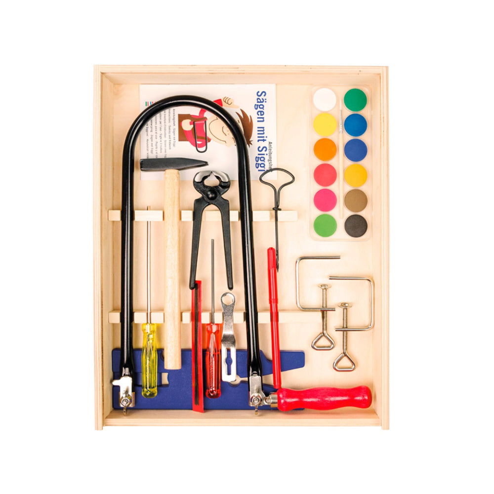 Pebaro 429S, Set traforaj, masa de taiat cu locas de fixare, sablon din placaj + alte accesorii