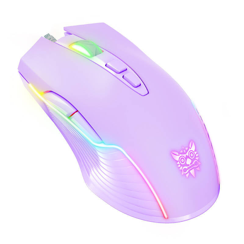 Cumpara acum ONIKUMA RGB Wired Gaming Mouse CW905 Violet de la Mesterul Minune