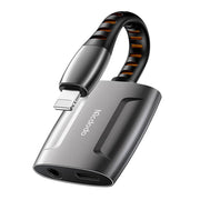 Cumpara acum Adaptor de la Lightning la Lightning + AUX 3.5mm mini jack, Mcdodo CA-6340 (negru) de la Mesterul Minune