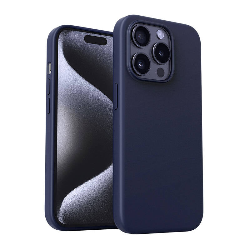 Cumpara acum Carcasă Aukey PC-GJ10D pentru iPhone 15 Pro Max (albastru furtună) de la Mesterul Minune