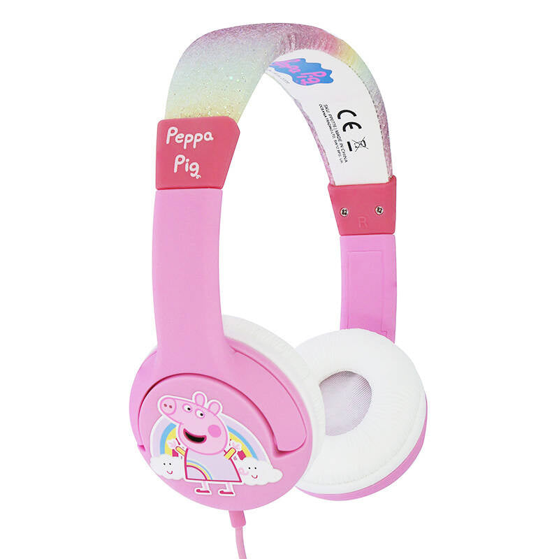 Cumpara acum Căști cu fir pentru copii OTL Peppa Pig Glitter (roz) de la Mesterul Minune