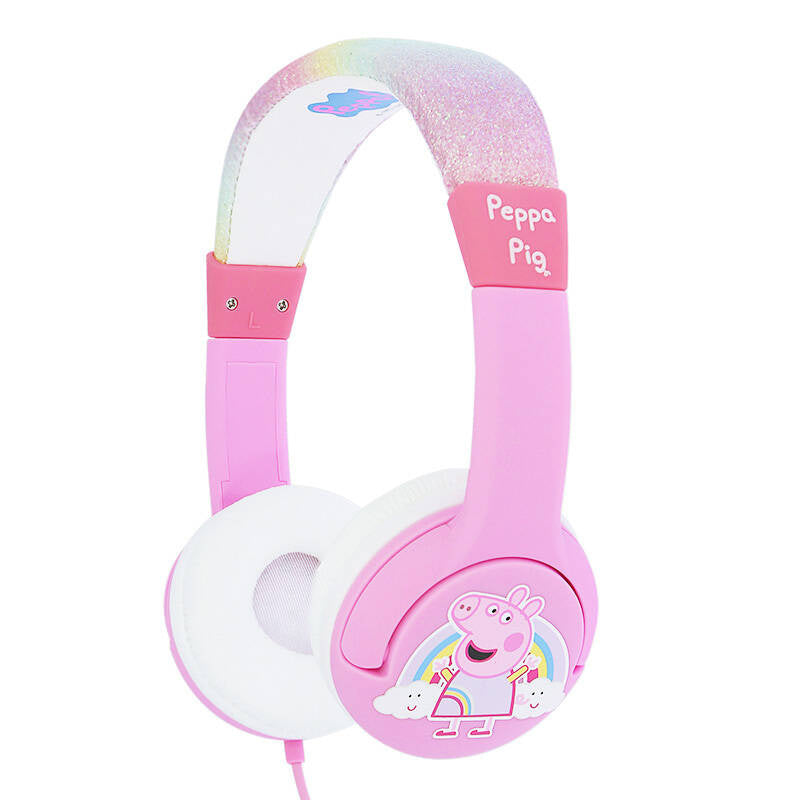 Cumpara acum Căști cu fir pentru copii OTL Peppa Pig Glitter (roz) de la Mesterul Minune