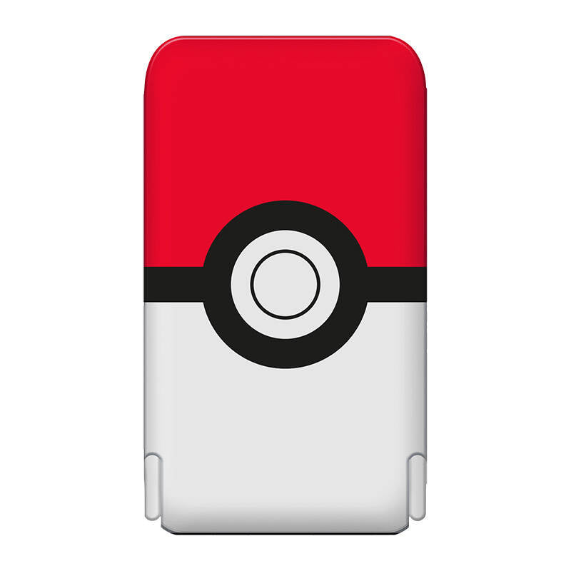 Cumpara acum Powerbank magnetic OTL 5000 mAh, USB-C 15W, Pokemon Pokeball cu suport (roșu-alb) de la Mesterul Minune